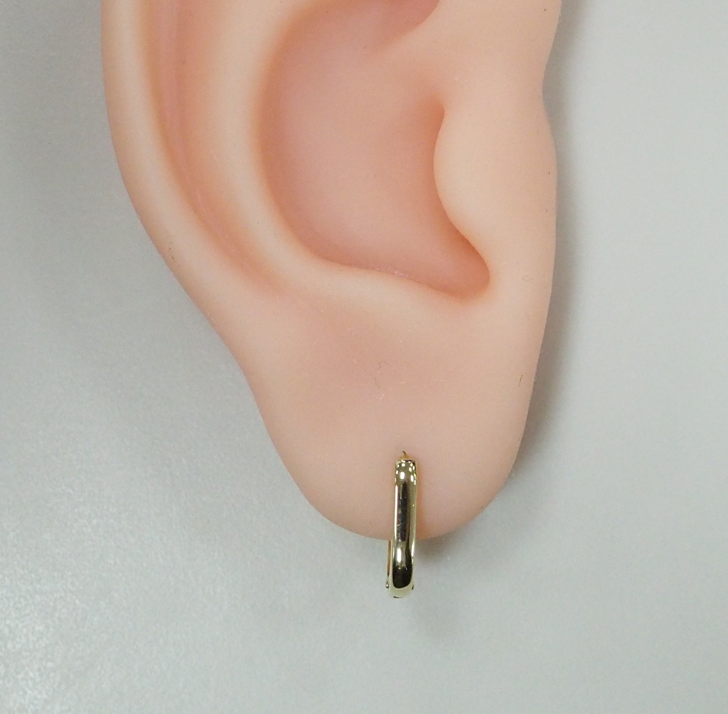 Серьги из желтого золота
